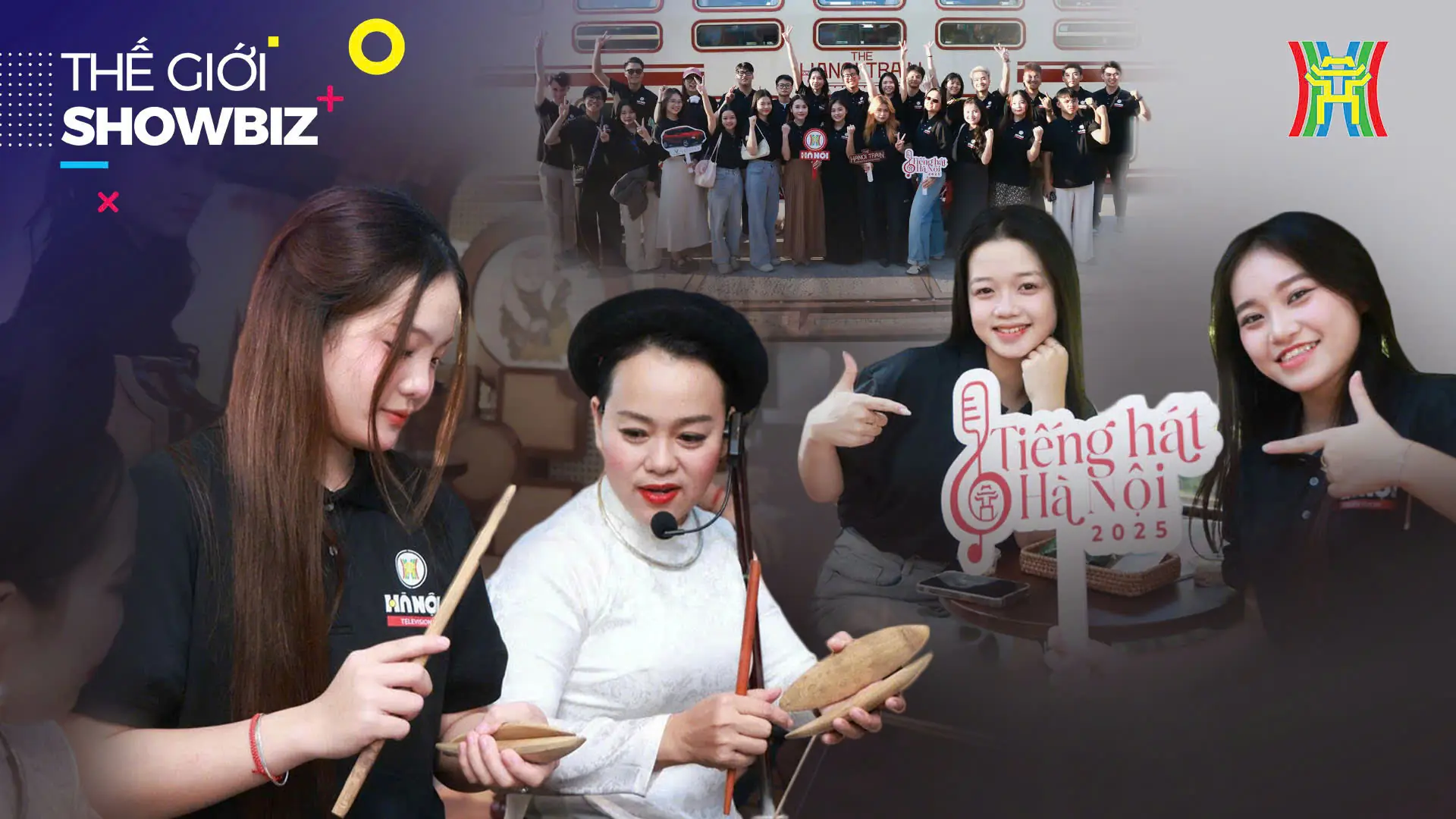 Thí sinh 'Tiếng hát Hà Nội' trải nghiệm chuyến tàu văn hóa | Thế giới Showbiz | 22/11/2025